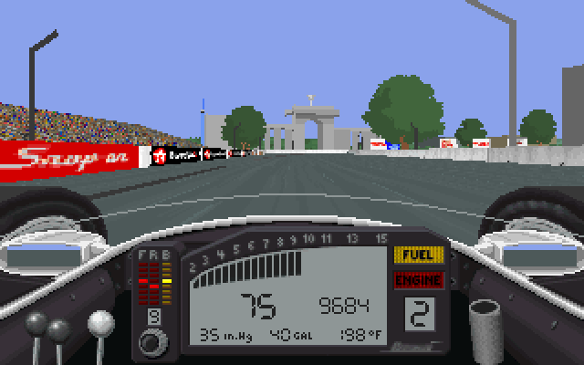Screenshot von Indy Car Racing